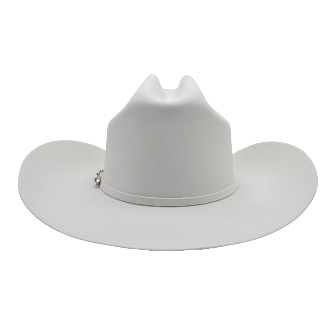Texana Morcon 20X Estilo Sinaloa con Plumas - Cafe Chocolate