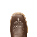 Bota de Trabajo 100% Piel Tubo Alto Suela Rayada Para Dama
