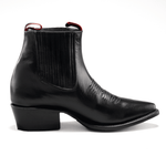 100C Botin Vaquero Punta J Camaleon Negro