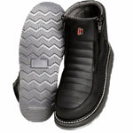 Hammer 6" Botas de Trabajo Doble Zipper Suela Ligera Doble Densidad , 100% Piel Negro