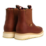 Botin de Trabajo 100% Piel Suela Doble Cuadrado