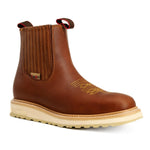 Botin de Trabajo 100% Piel Suela Doble Cuadrado