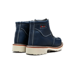 Western Flex 6" Botas de Trabajo Doble Zipper Suela Ligera Doble Densidad , 100% Piel