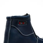 Western Flex 6" Botas de Trabajo Doble Zipper Suela Ligera Doble Densidad , 100% Piel