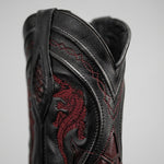 Bota Vaquera Rodeo Punta Snip Piel de Caiman Original Exotico