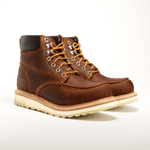 Hammer 6" Botas de Trabajo Doble Densidad Piel Con Casco
