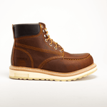 Hammer 6" Botas de Trabajo Doble Densidad Piel Con Casco