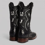 Bota Vaquera Rodeo Piel de Avestruz Original