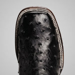Bota Vaquera Rodeo Piel de Avestruz Original