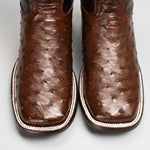 Bota Vaquera Rodeo Piel de Avestruz Original