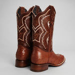 Bota Vaquera Rodeo Piel de Avestruz Original