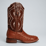 Bota Vaquera Rodeo Piel de Avestruz Original