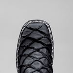 Bota Rodeo Piel Premium Con Corte De Pirarucu Monster Fish