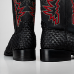 Bota Rodeo Vaquera Piel Premium Petatillo