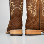 Bota Rodeo Vaquera Piel Premium Petatillo