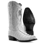 Bota Rodeo Piel Premium Con Corte Caiman Clon