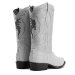 Bota Rodeo Piel Premium Con Corte Caiman Clon