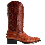 Bota Rodeo Piel Premium Con Corte Caiman Clon