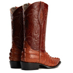 Bota Rodeo Piel Premium Con Corte Caiman Clon