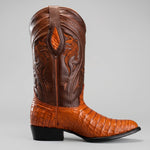 Bota Vaquera Rodeo Punta J Piel de Caiman Original