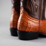 Bota Vaquera Rodeo Punta J Piel de Caiman Original