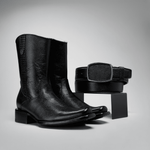 Combo Bota Rodeo Piel Premium Dubai