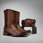 Combo Bota Rodeo Piel Premium Dubai