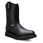 Bota de Trabajo 100% Piel Tubo Alto Suela Rayada