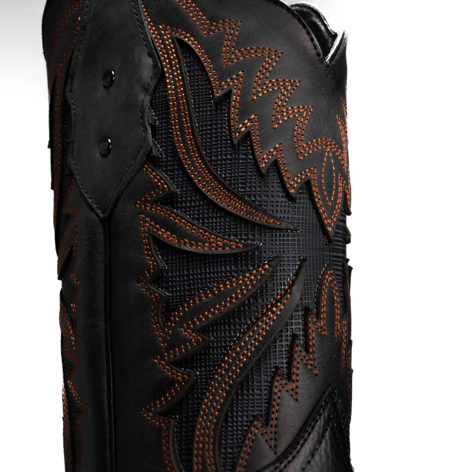 Bota Rodeo Clasica Punta Cuadrada Piel Premium