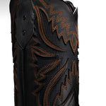 Bota Rodeo Clasica Punta Cuadrada Piel Premium