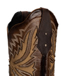 Bota Rodeo Clasica Punta Cuadrada Piel Premium