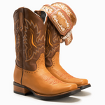 Combo VE030 Bota Rodeo Piel con Cinto