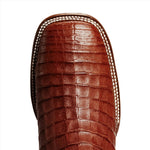 Combo Bota de Rodeo Piel de Caiman Original y Cinto