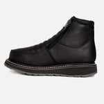 Hammer 6" Botas de Trabajo Doble Zipper Suela Ligera Doble Densidad , 100% Piel Habana