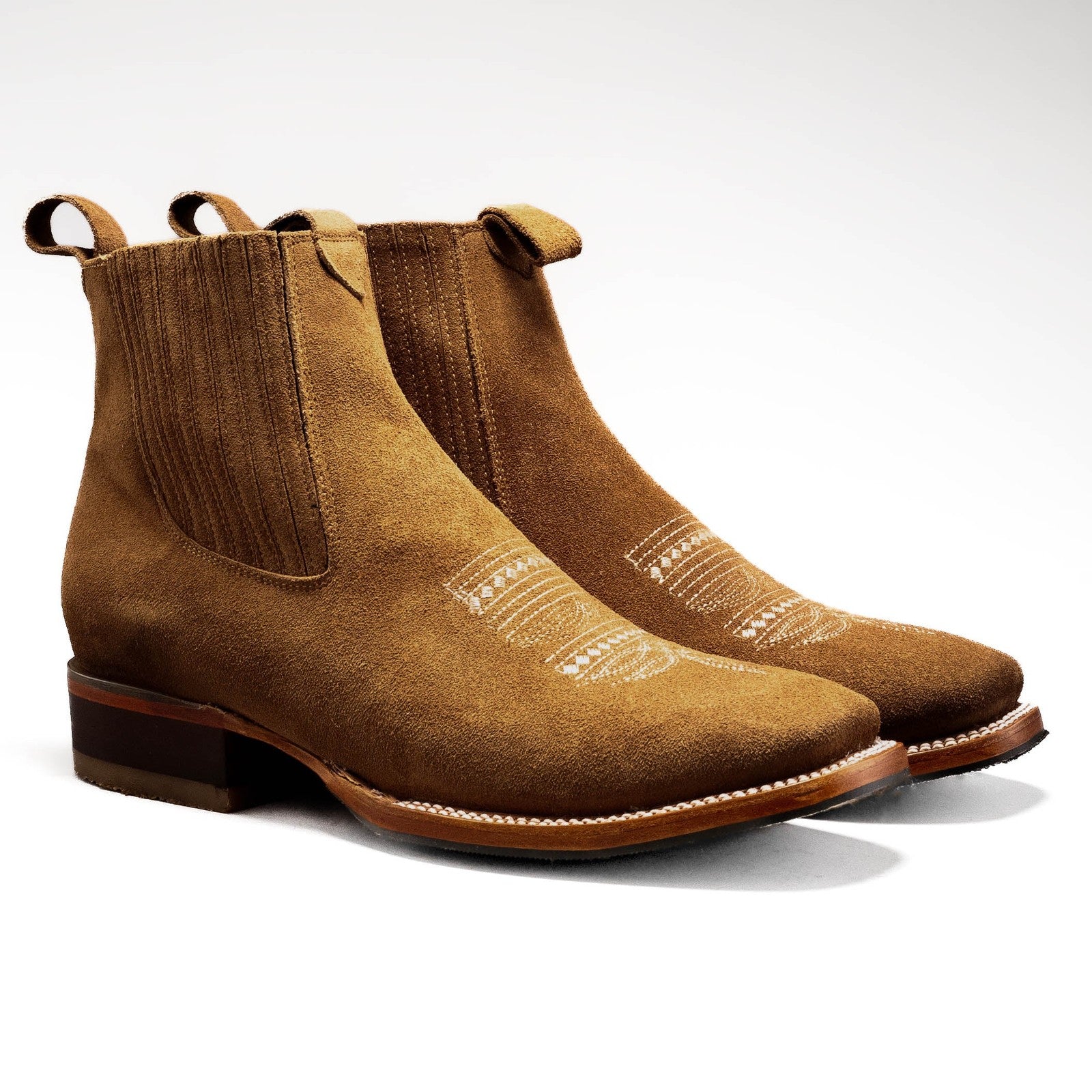 723 Botin Rodeo Nobuck Oro