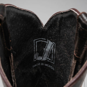 Combo Bota Rodeo Piel Premium Con Corte Avestruz Clon