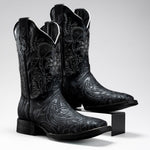 Bota Rodeo Piel Premium Diseño Artesanal Sincelado