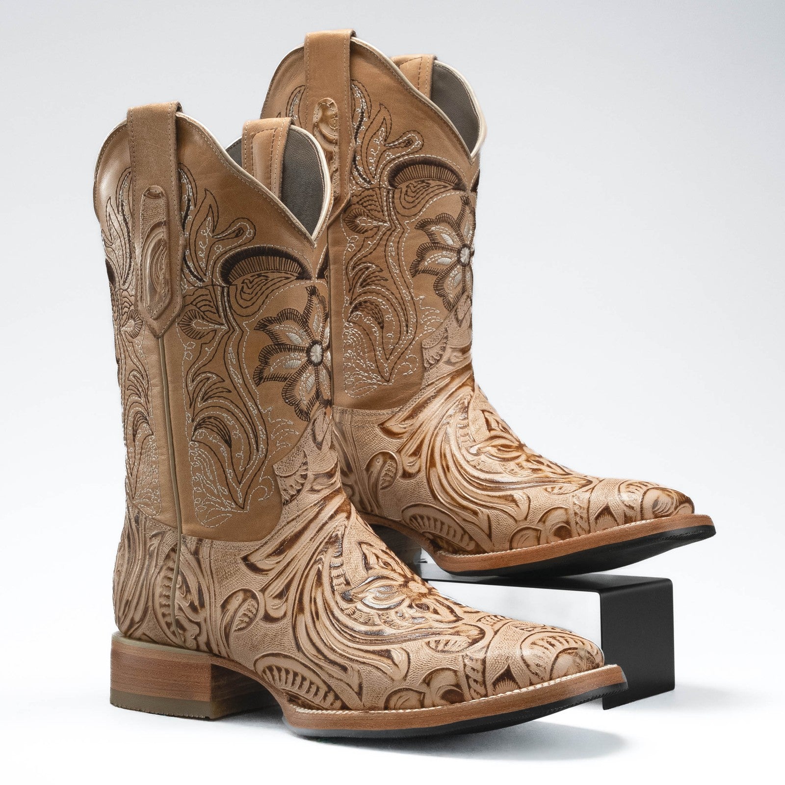 Bota Rodeo Piel Premium Diseño Artesanal Sincelado