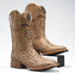 Bota Rodeo Piel Premium Diseño Artesanal Sincelado