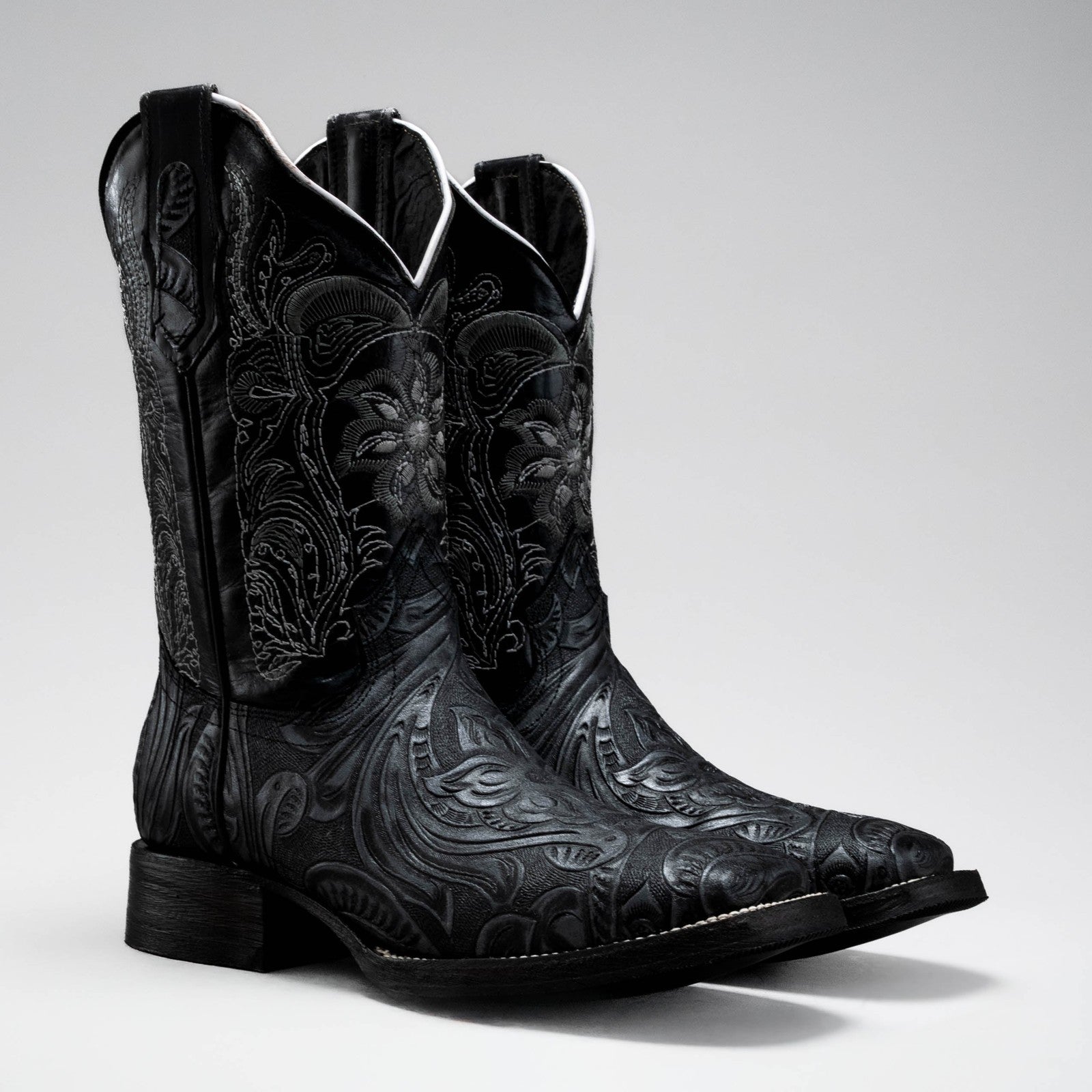 Bota Rodeo Piel Premium Diseño Artesanal Sincelado