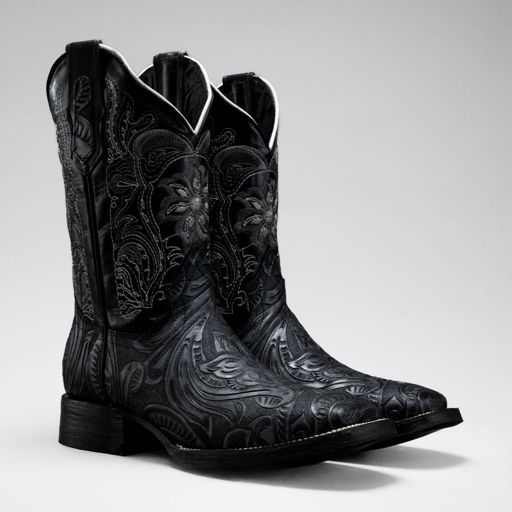 Bota Rodeo Piel Premium Diseño Artesanal Sincelado