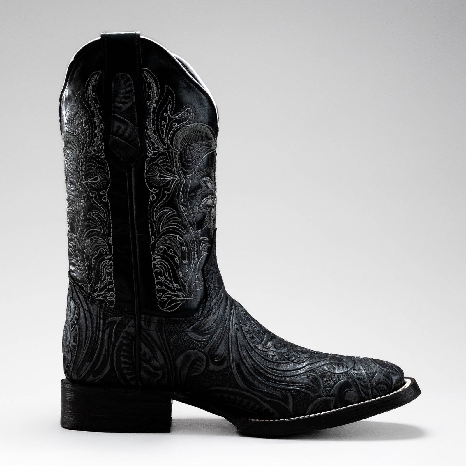 Bota Rodeo Piel Premium Diseño Artesanal Sincelado