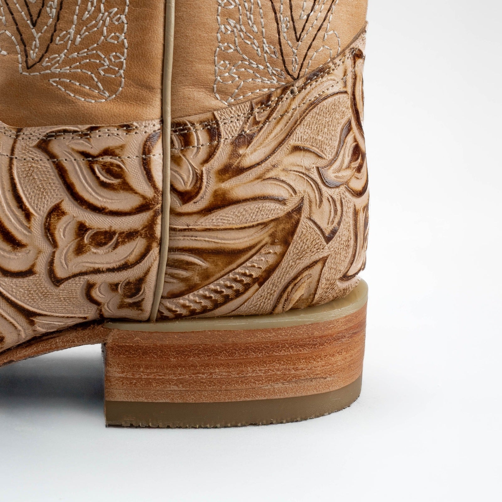Bota Rodeo Piel Premium Diseño Artesanal Sincelado