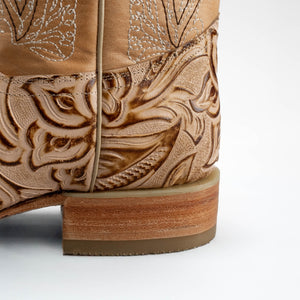 Bota Rodeo Piel Premium Diseño Artesanal Sincelado