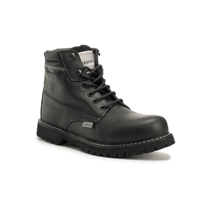 MU036 Murphy Botas de Trabajo Suela Tractor Piel 6" Negro