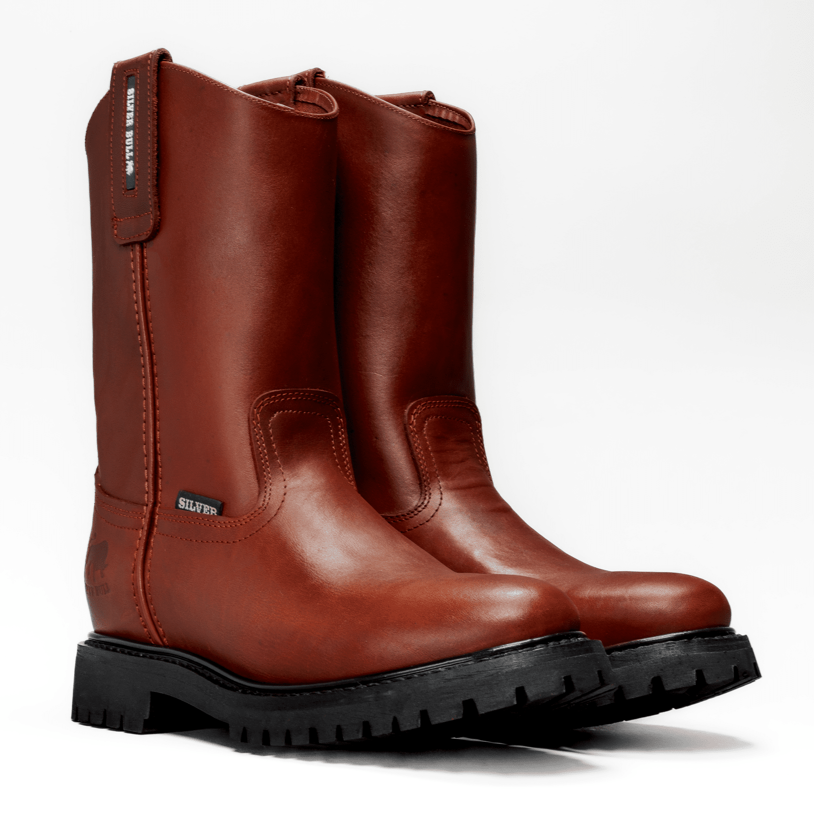 Sb850 Caoba Silver Bull Suela Tractor Horma Ee Amplia-Se Recomienda Medio Numero Menos