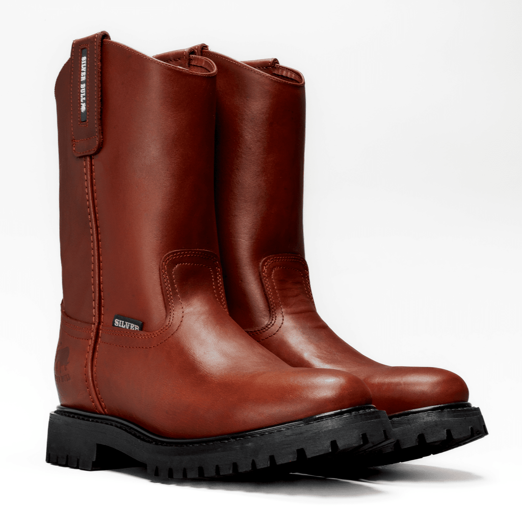 Sb850 Caoba Silver Bull Suela Tractor Horma Ee Amplia-Se Recomienda Medio Numero Menos