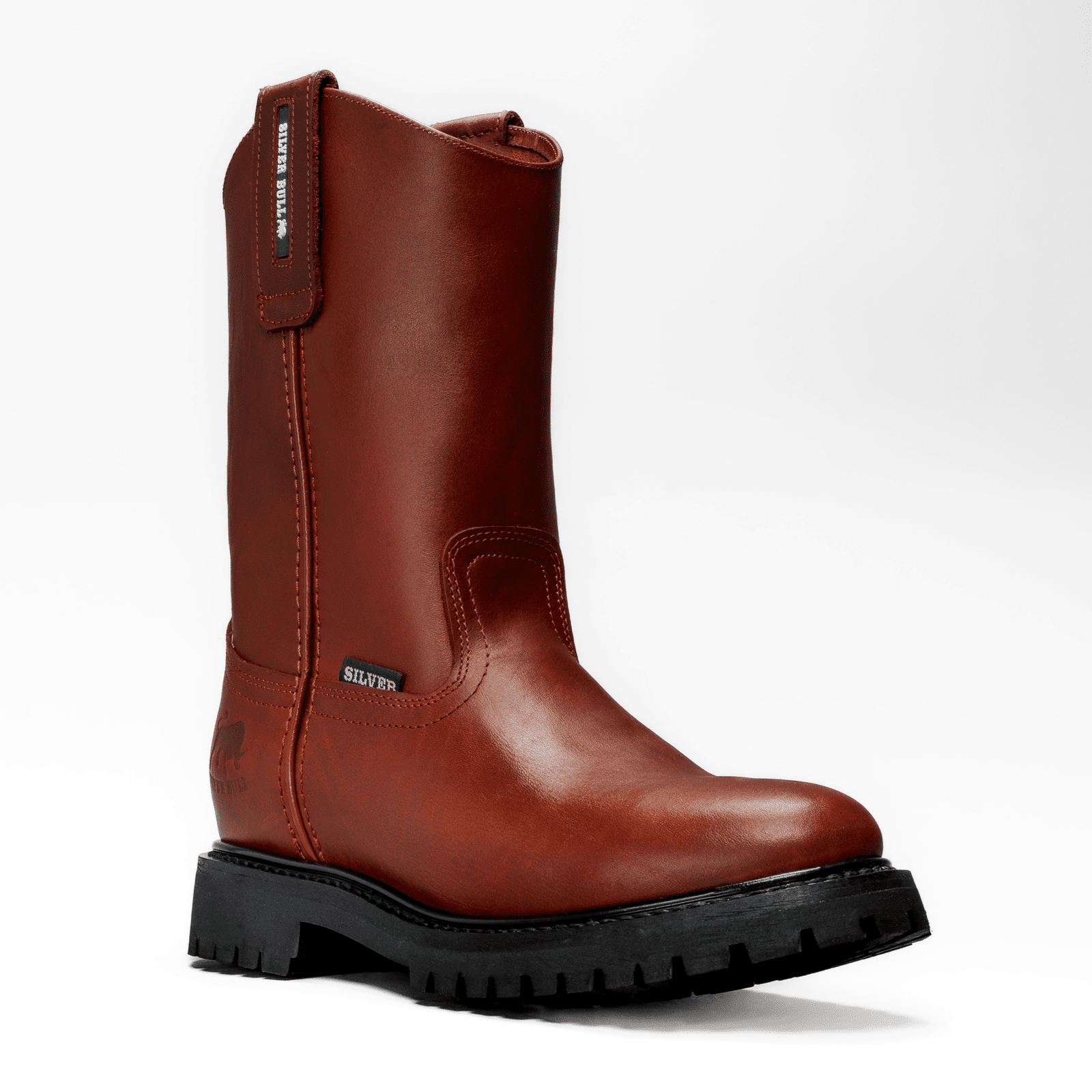 Sb850 Caoba Silver Bull Suela Tractor Horma Ee Amplia-Se Recomienda Medio Numero Menos