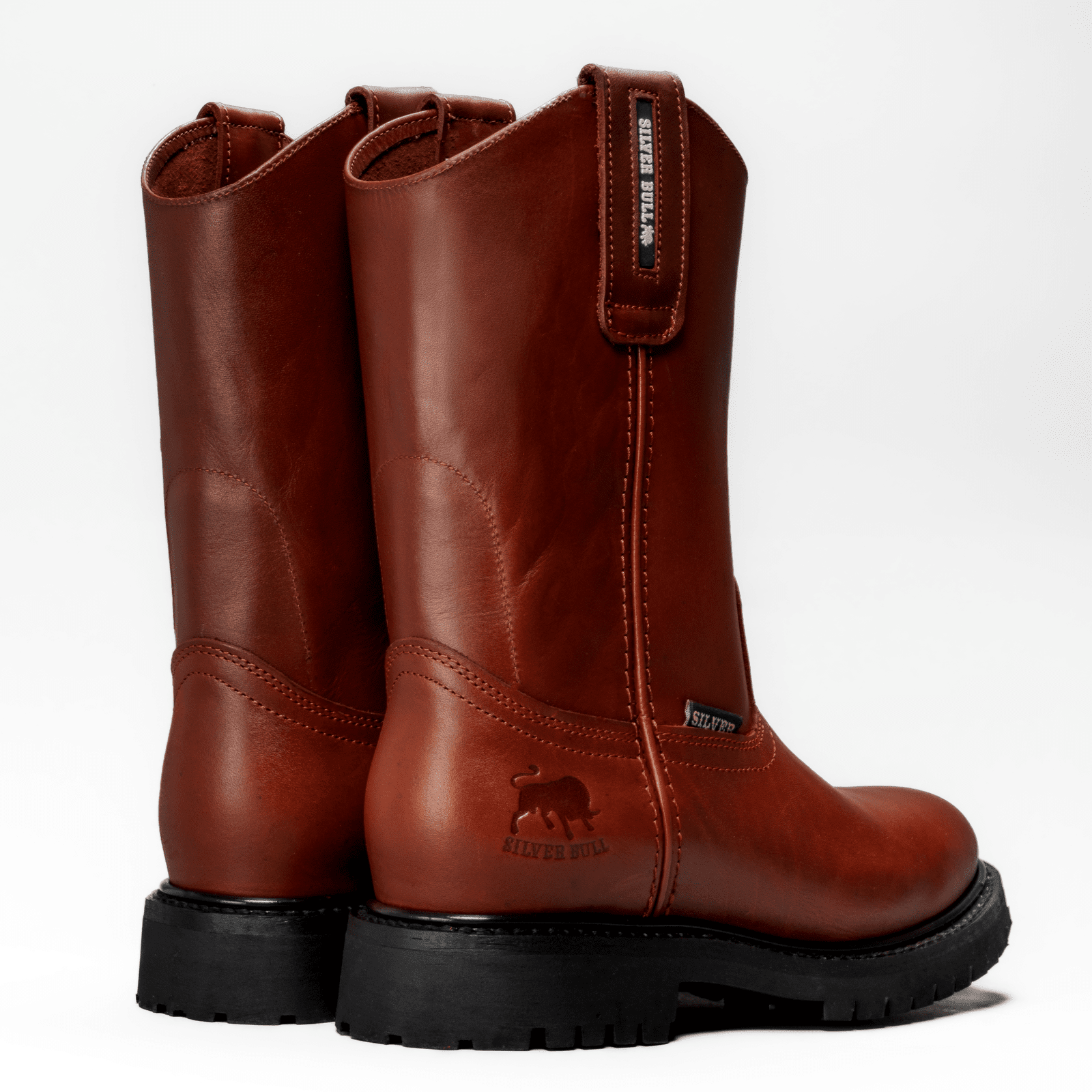 Sb850 Caoba Silver Bull Suela Tractor Horma Ee Amplia-Se Recomienda Medio Numero Menos