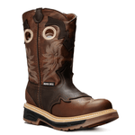 Sb1035 Hombre Steel Toe Brown Horma Ee Amplia-Se Recomienda Medio Numero Menos